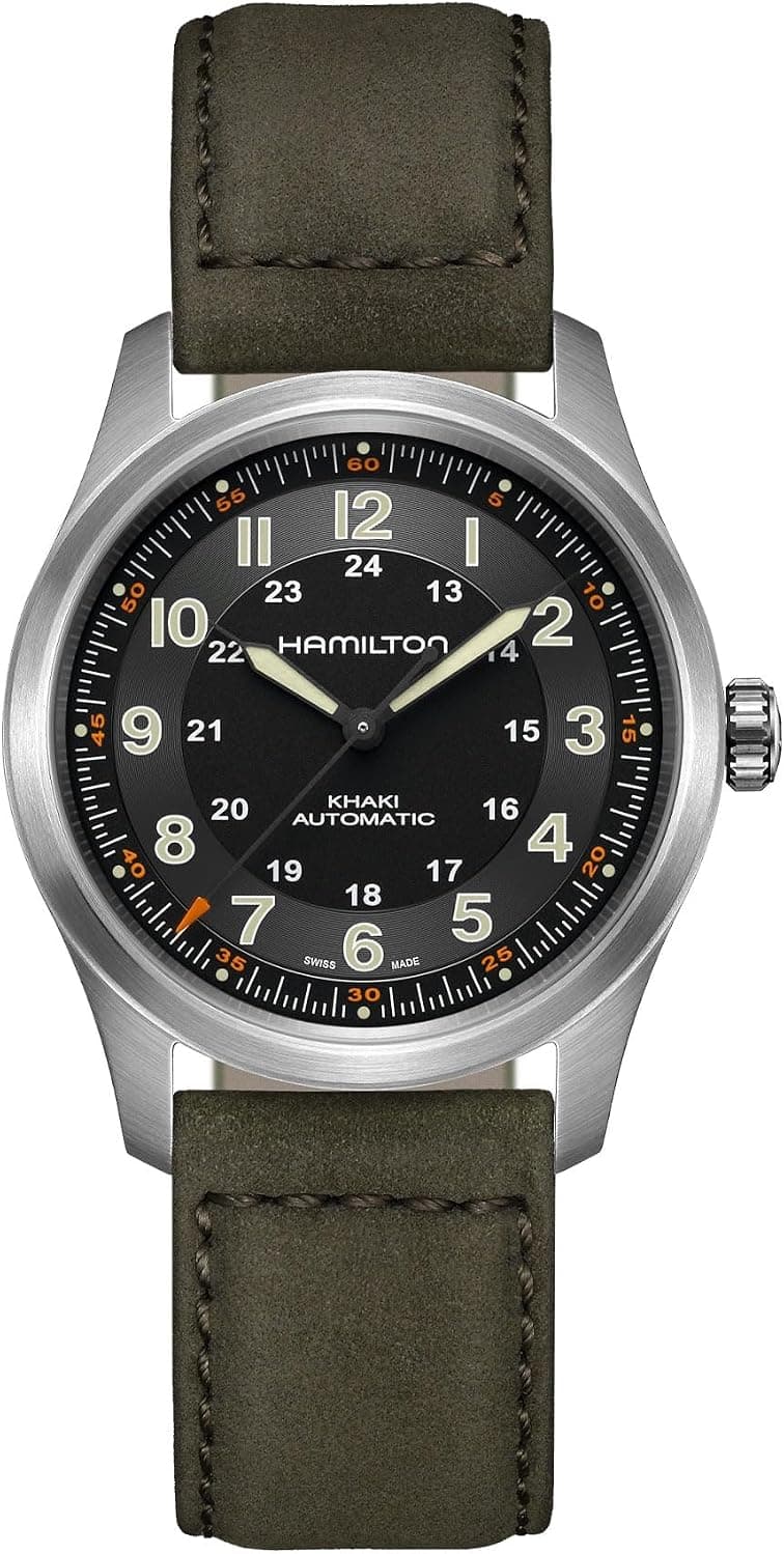 Hamilton Khaki Field Titanium 38mm, Black Dial