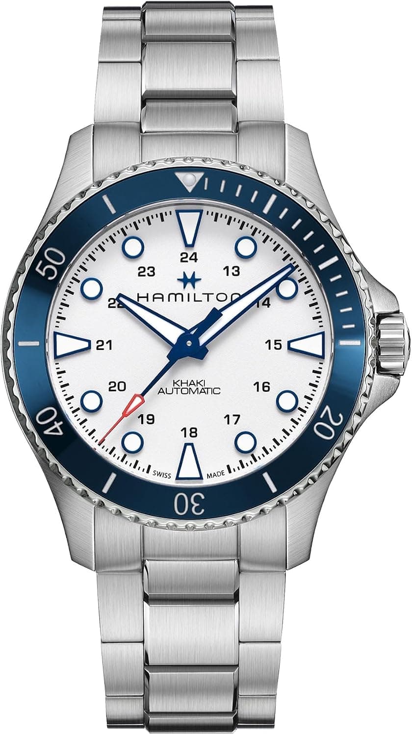 Hamilton Scuba Auto 43mm, Silver Dial Silver Stainless steel