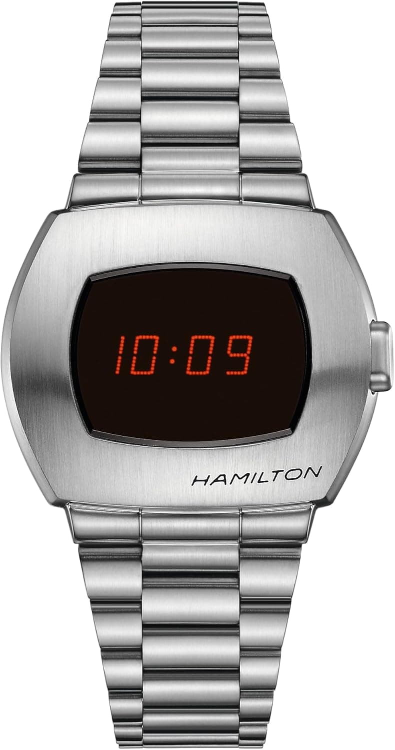 Hamilton PSR 41mm, Black Dial Silver Stainless steel