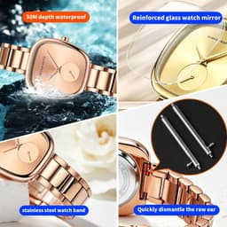 Hannah Martin 1251G-YY 36mm Womens, detail view 4
