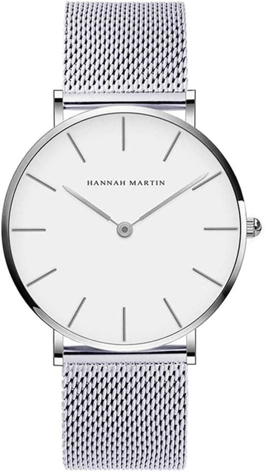 Hannah Martin Très Mince 37781310-894c-4556-b84b-63bdb3d72f76, 40mm, White Dial