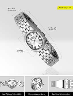 Invicta Angel 20mm 48138 Womens, detail view 3