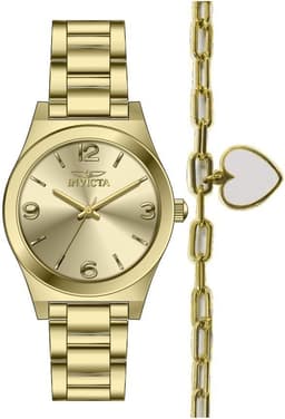 Invicta Angel Stainless Steel Gold PC21J 30mm 48247 Damenuhr, Detailansicht 3