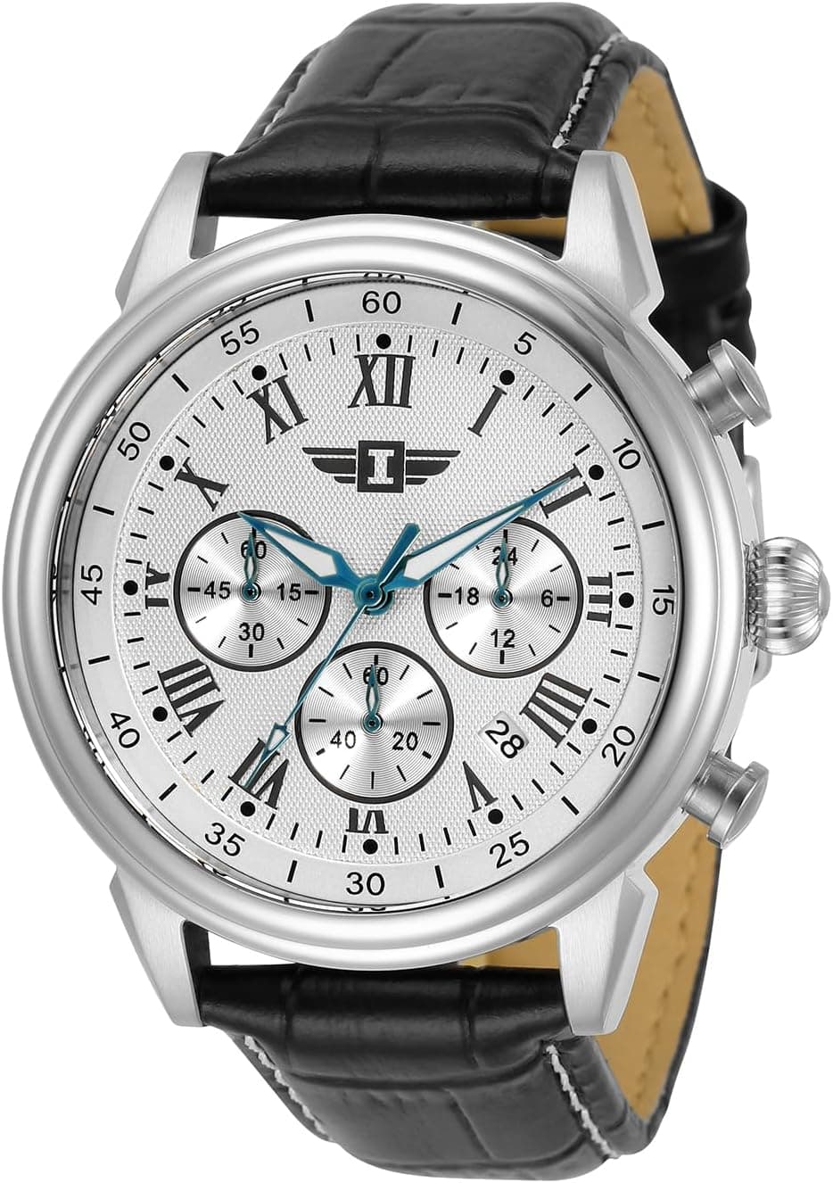 Invicta I by Invicta 90242-001 Chronograph Black 44mm, Silver