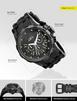 Invicta 16974 52mm Herrenuhr, Detailansicht 4