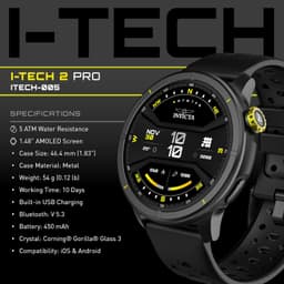 Invicta ITECH-005 Unisex Uhr, Detailansicht 2