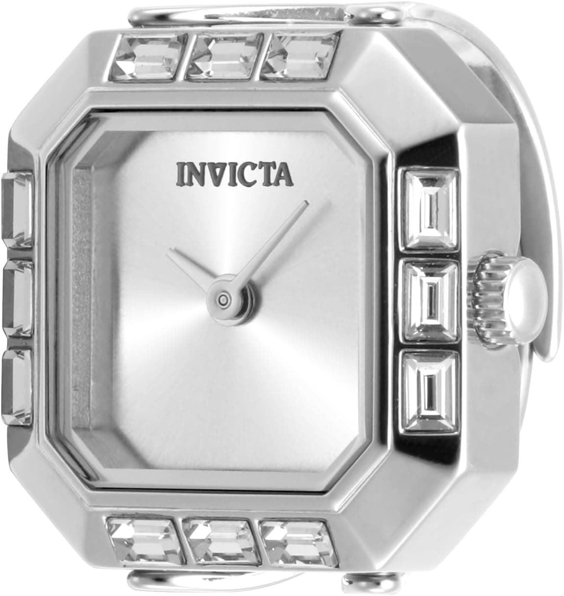 Invicta Mini Ring 22mm, Silver Dial Stainless steel