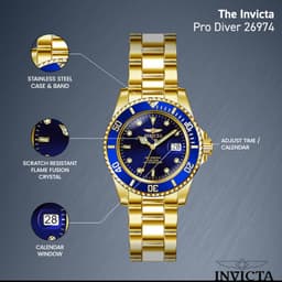 Invicta Pro Diver 40mm 26974 Mens, detail view 4