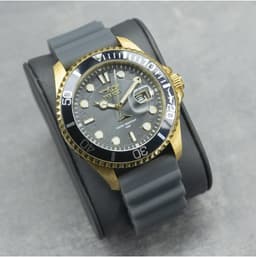 Invicta Stainless Steel Gold Charcoal dial PC32 43mm Mens, detail view 2