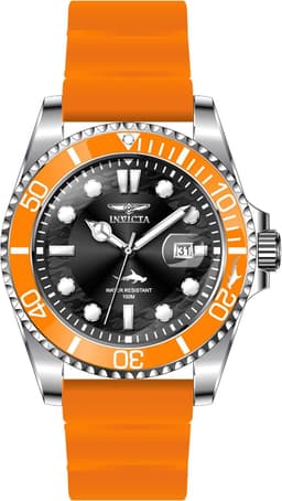 Invicta Stainless Steel Black dial PC32 43mm 47162 Herrenuhr, Detailansicht 2