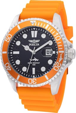 Invicta Stainless Steel Black dial PC32 43mm 47162 Herrenuhr, Primärbild
