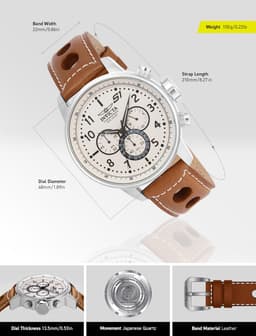 Invicta 16009 48mm Herrenuhr, Detailansicht 3