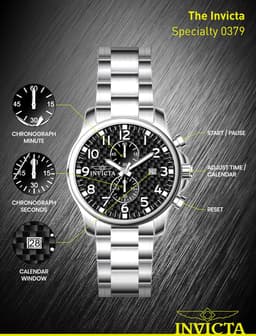 Invicta 48mm Herrenuhr, Detailansicht 8