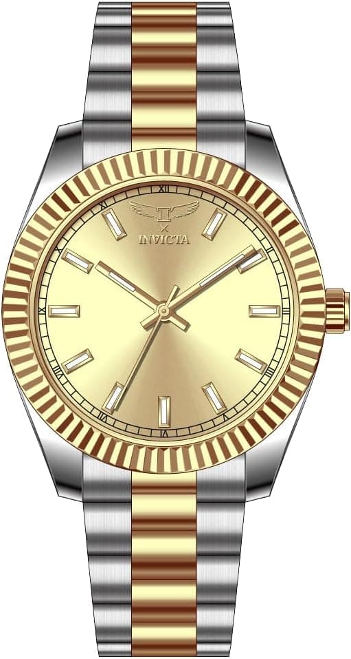 Invicta Specialty 40mm, Gold Dial