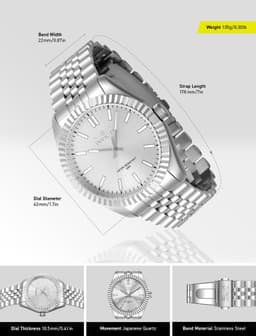 Invicta Specialty 43mm 47479 Mens, detail view 3