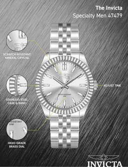 Invicta Specialty 43mm 47479 Mens, detail view 4