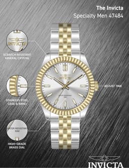 Invicta Specialty 43mm 47484 Herrenuhr, Detailansicht 4