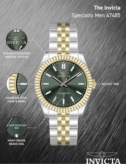 Invicta Specialty 43mm 47485 Unisex Uhr, Detailansicht 4