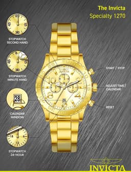 Invicta Specialty 50mm 1270 Mens, detail view 4