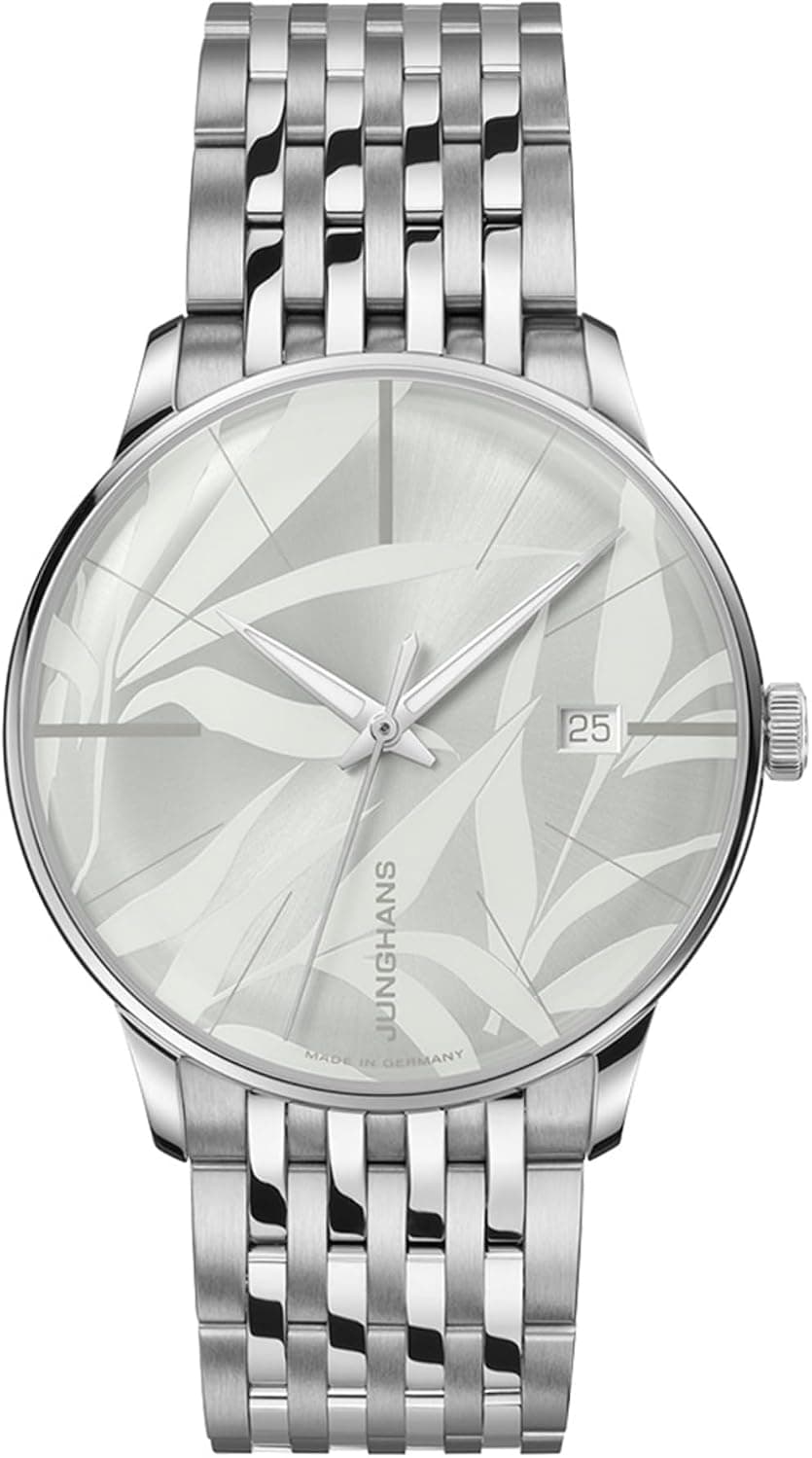 Junghans Meister 27/4243.46, 38mm, Silver Dial, Silver Stainless Steel Bracelet