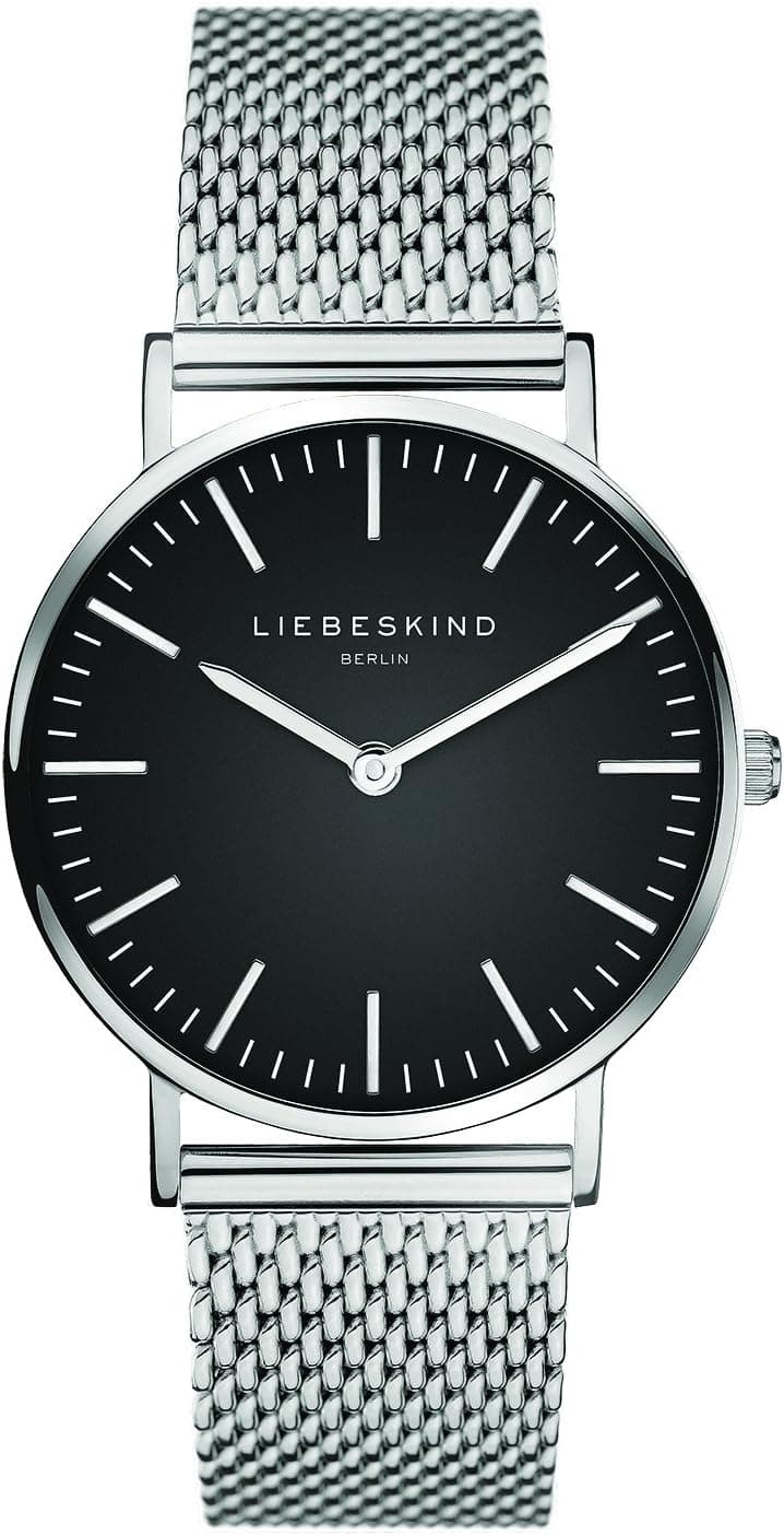 Liebeskind Berlin LT-0096-MQ, 34mm, Black Dial, Silver Stainless Steel Bracelet