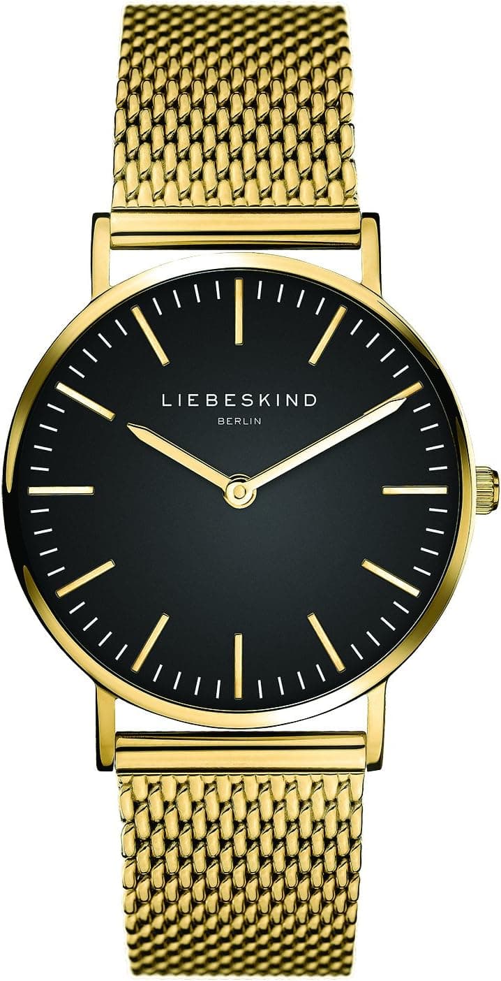 Liebeskind Berlin LT-0097-MQ, 34mm, Black Dial, Silver Stainless Steel Bracelet