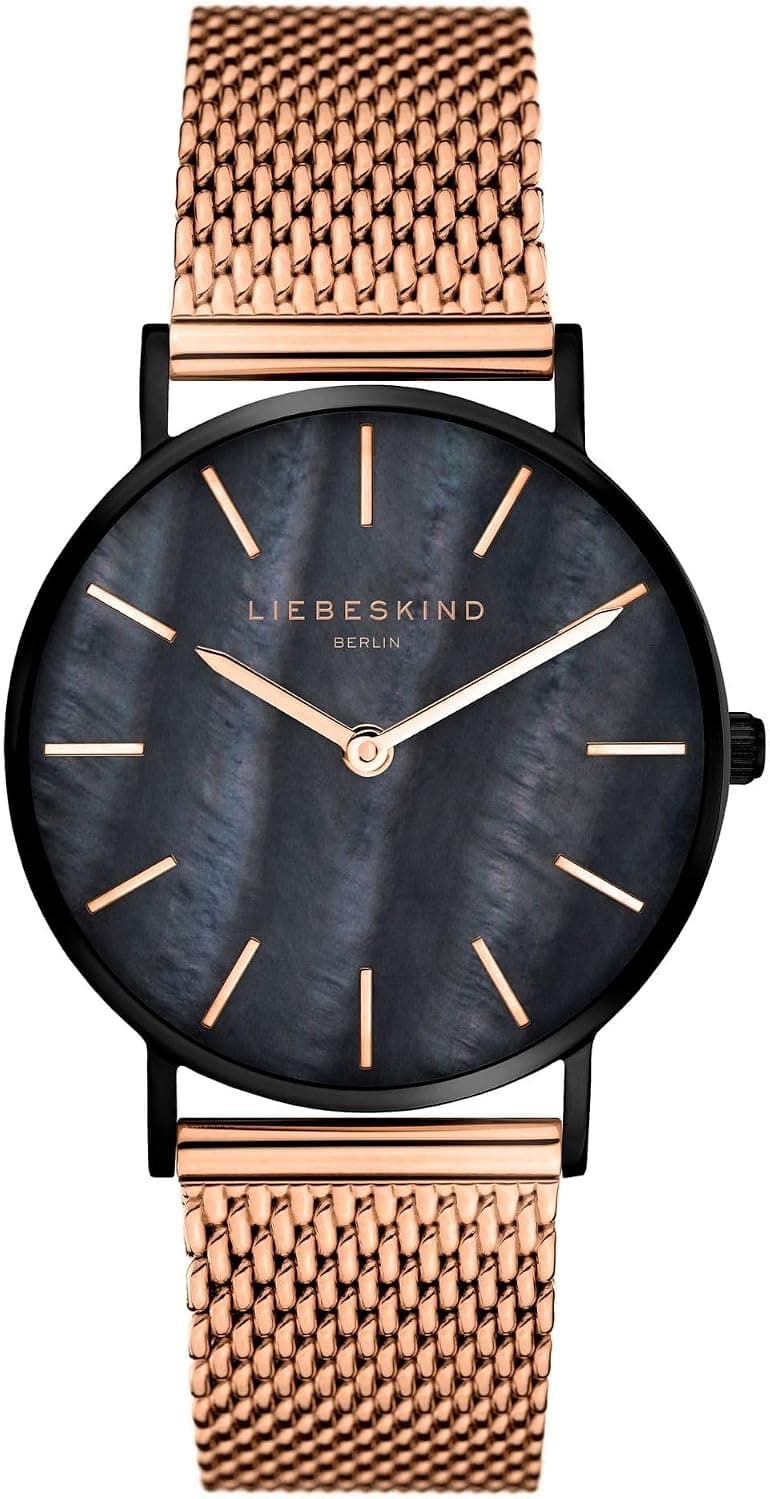 Liebeskind Berlin LT-0145-MQ, 34mm, Black Dial, Stainless Steel Bracelet