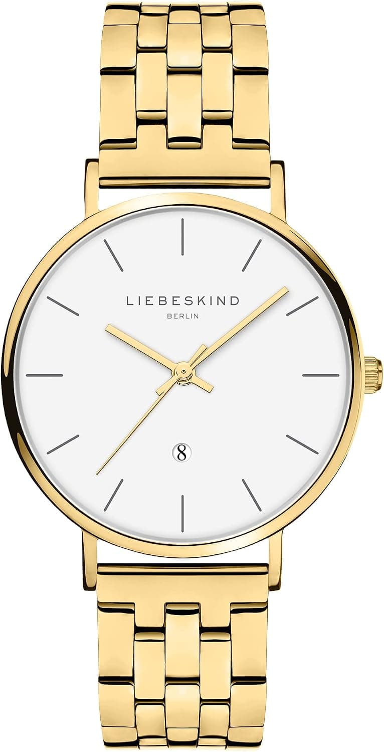 Liebeskind Berlin LT-0212-MQ, 34mm, White Dial, Stainless Steel Bracelet