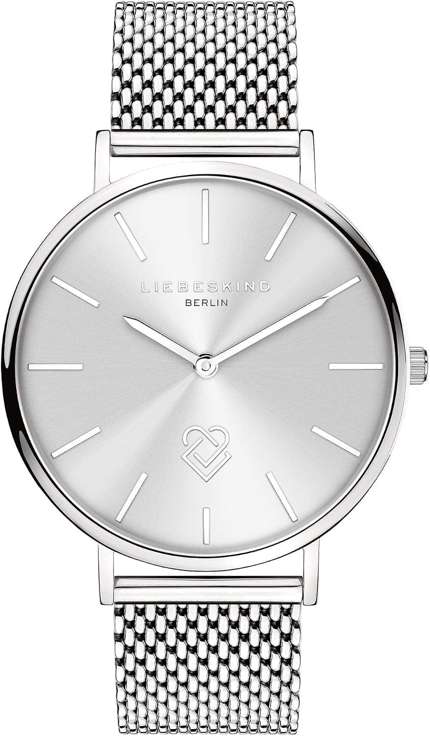 Liebeskind Berlin LT-0248-MQ, 38mm, Silver Dial, Silver Stainless Steel Bracelet