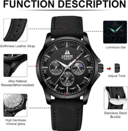 Ln Lenqin 0644 42.5mm Erkek, detay görünüm 6