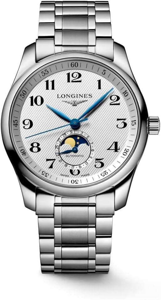 Longines Master L29094786, 40mm, Silver Metal Bracelet