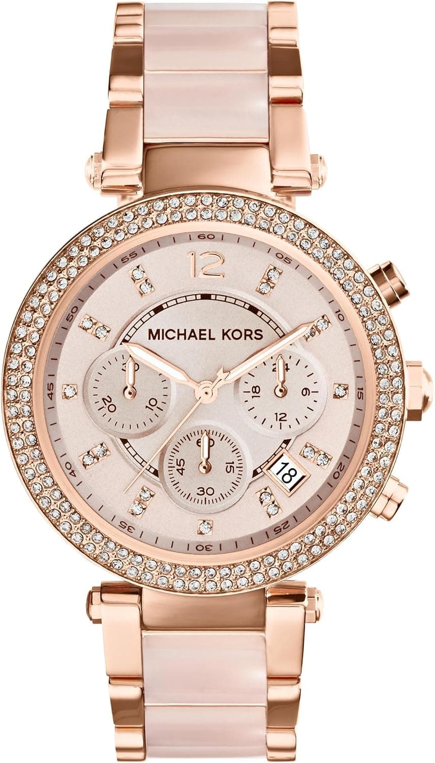 Michael Kors - Parker Chronograph 39mm, Rose Gold Dial