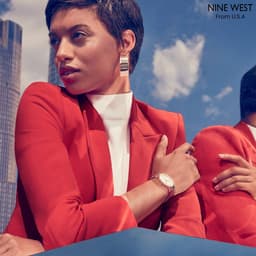 Nine West NW/2402GLRG 36mm Damenuhr, Detailansicht 4