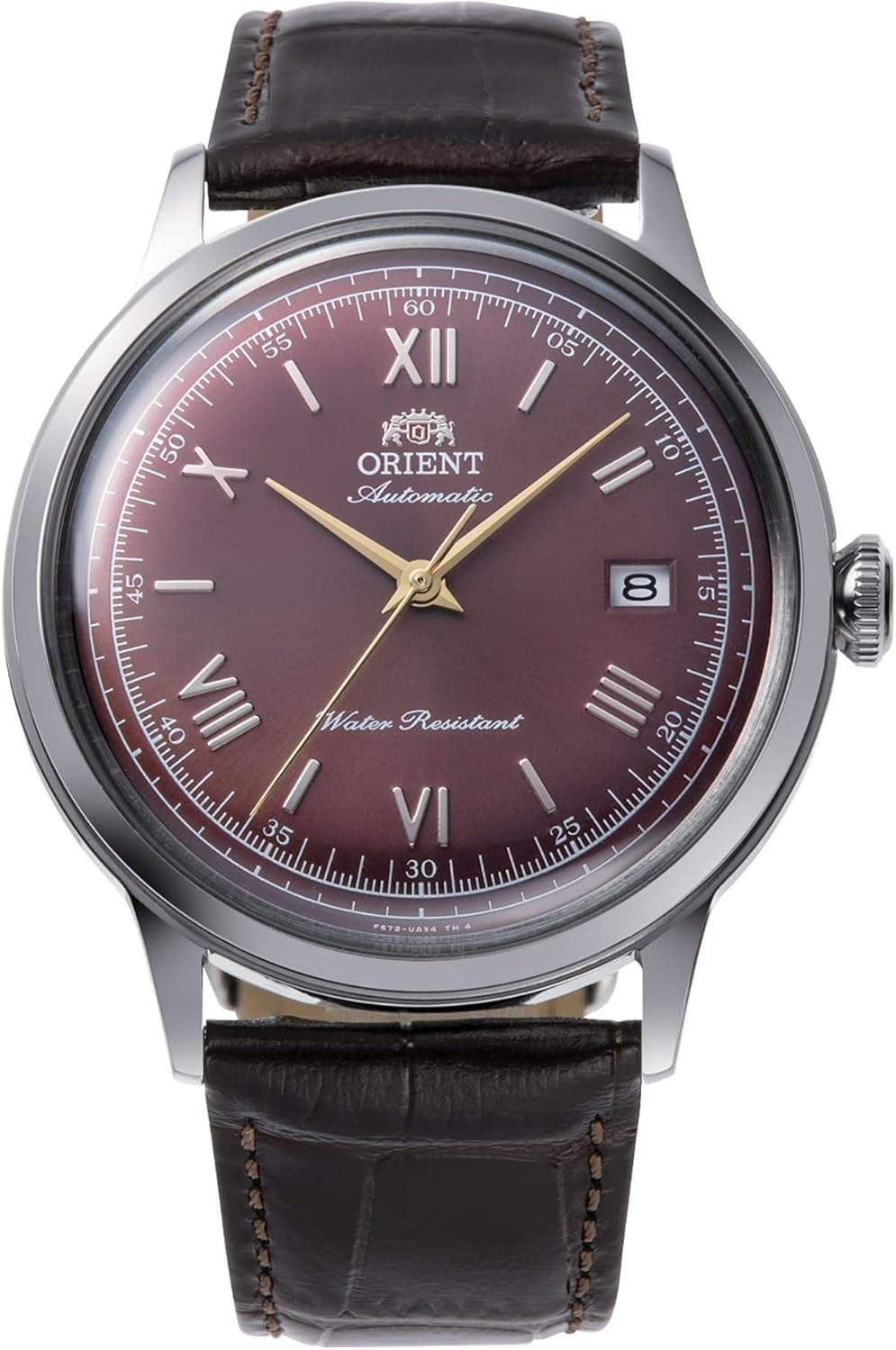Orient Bambino Version 2 40mm, Red Dial Leather