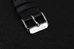 Orient Mechanical Contemporary Watch, Leather Strap - 40.0mm 43mm Mens, detail view 6