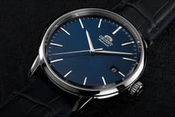 Orient Mechanical Contemporary Watch, Leather Strap - 40.0mm 43mm Mens, detail view 3