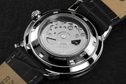 Orient Mechanical Contemporary Watch, Leather Strap - 40.0mm 43mm Mens, detail view 5