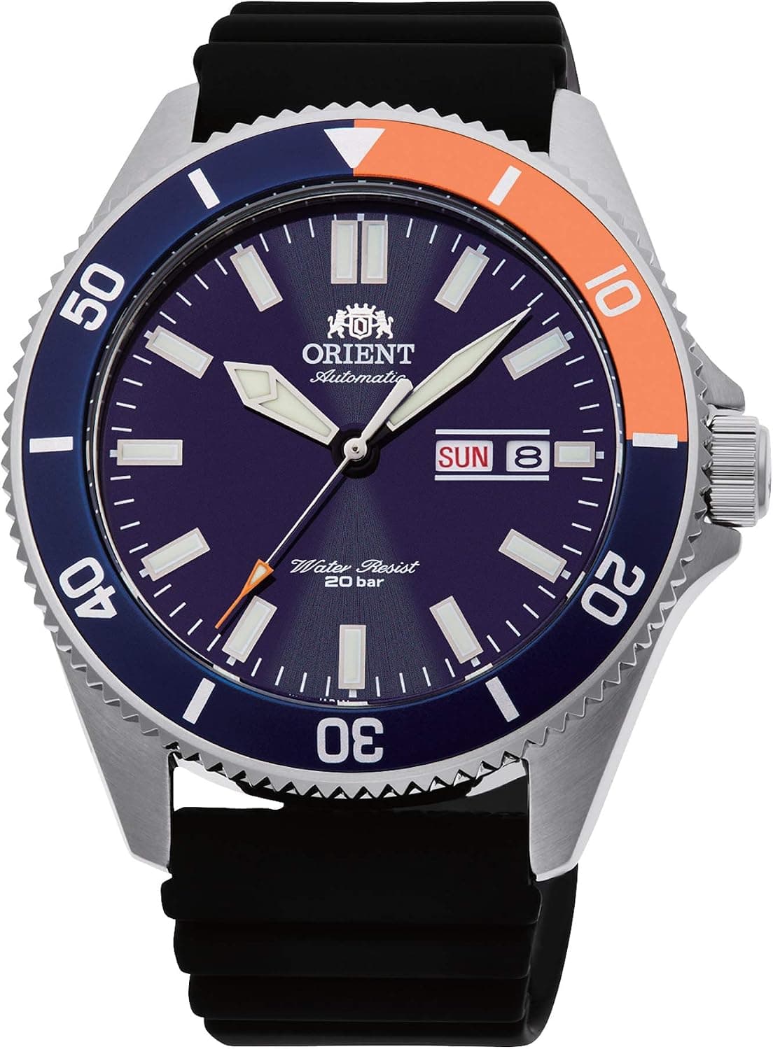 Orient Sports, Blue Dial Blue Rubber