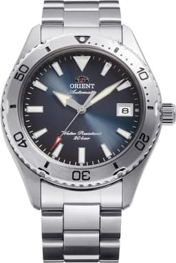 Orient Mako 40 Automatic Blue Dial Steel Strap Men's Dive Watch RA-AC0Q14L30B 39mm Herrenuhr, Primärbild