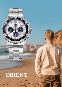 Orient Mako 42.8mm Armbanduhr, Detailansicht 4