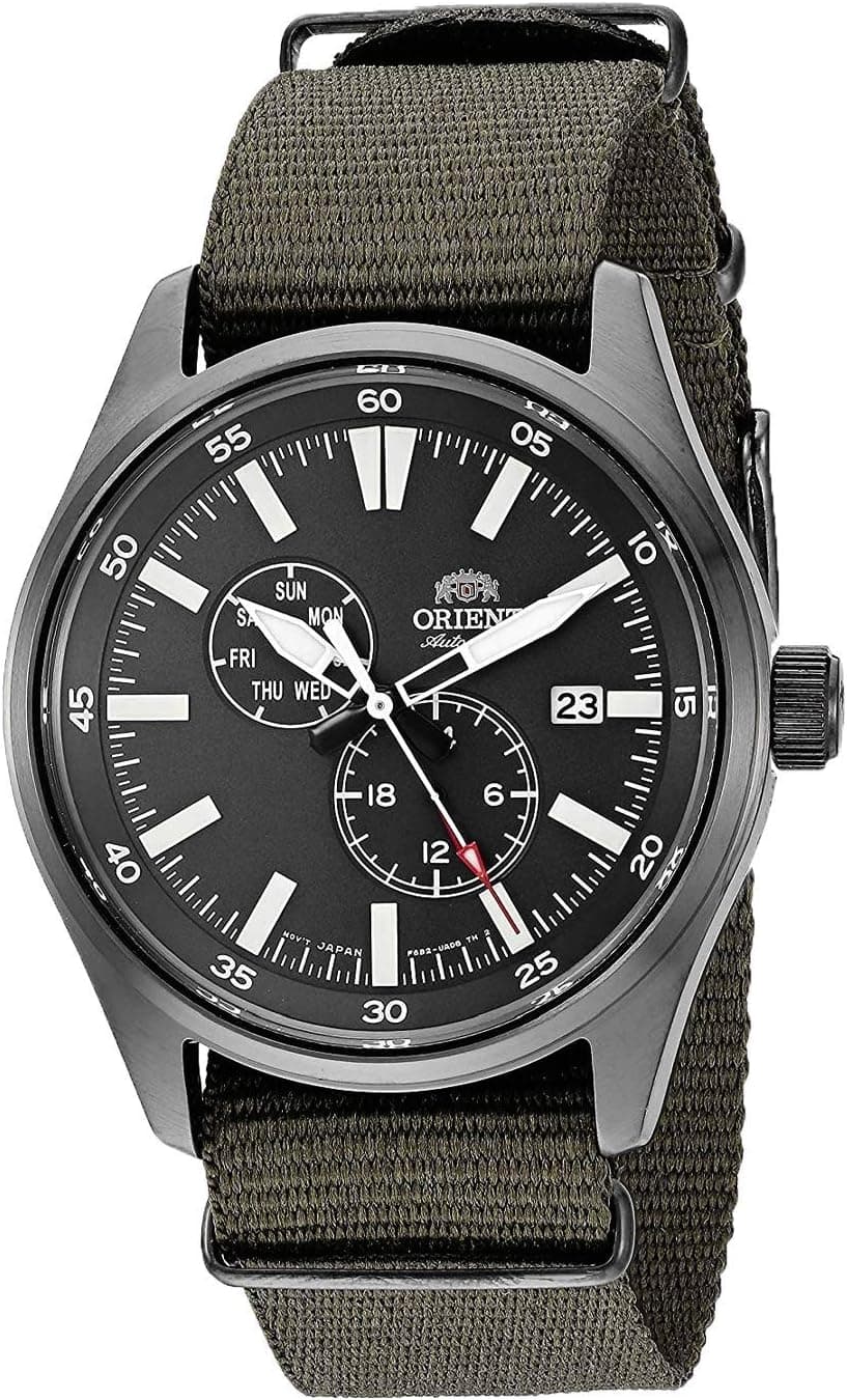 Orient Sports RA-AK0403N10A, 42mm, Gri Kadran, Yeşil Naylon Kayış