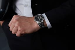 Orient SUN&MOON サンアンドムーン 42mm S0001B Herrenuhr, Detailansicht 7