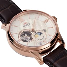 Orient SUN&MOON サンアンドムーン 42mm S0002S Herrenuhr, Detailansicht 3