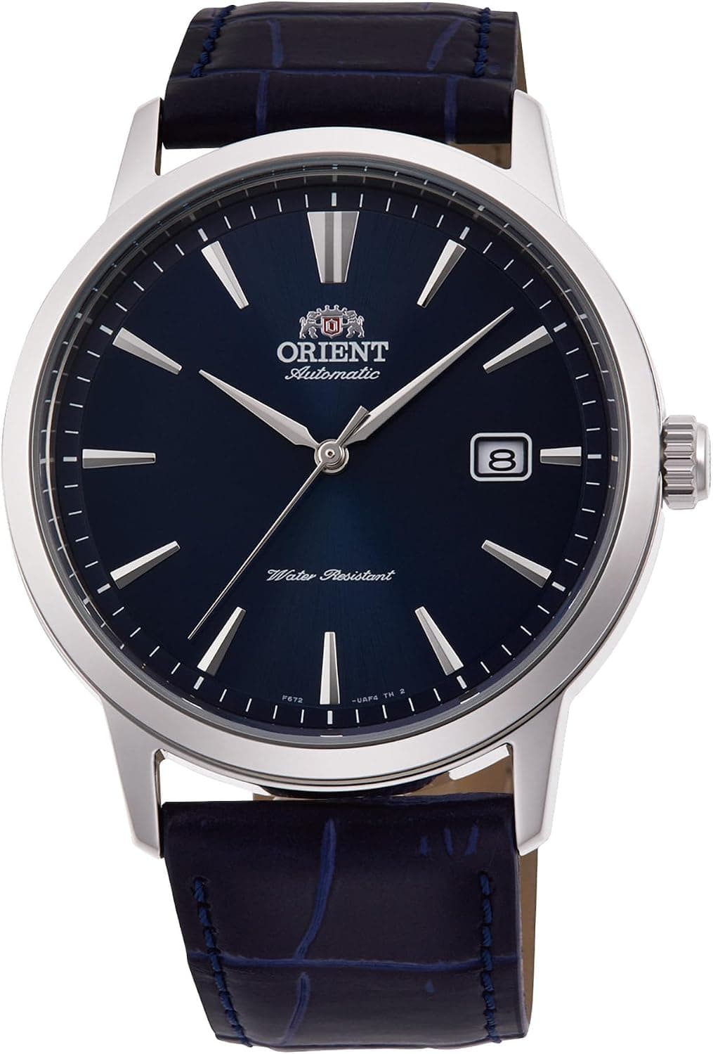 Orient Symphony III RA-AC0F06L30B, 42mm, Mavi Kadran, Mavi Deri Kayış