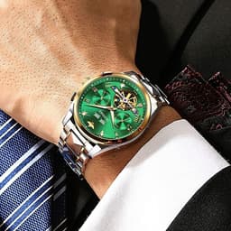 Oupinke G3186-G 40mm Mens, detail view 3