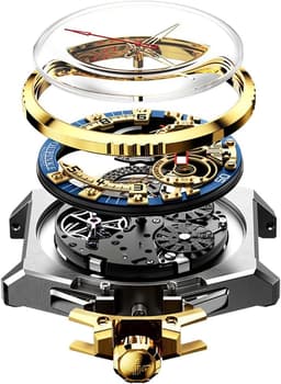Oupinke G3266 45mm Mens, detail view 6