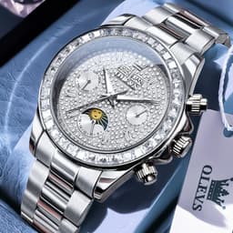 Oupinke G7038-BB 46mm Mens, detail view 4
