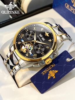 Oupinke HZ-P-G3186GH-HH 40mm 86GJJH Herrenuhr, Detailansicht 2
