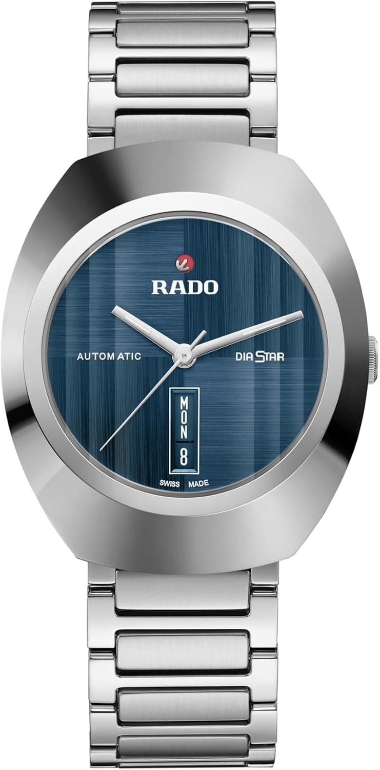 Rado DiaStar R12160213, 38mm, Blue Dial, Blue Stainless Steel Bracelet
