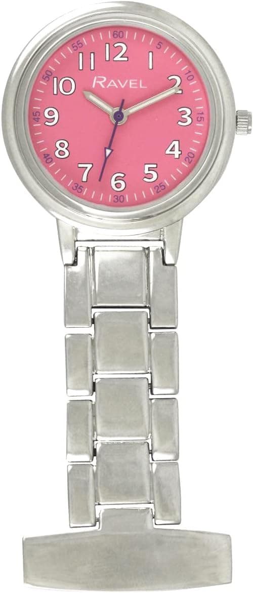 Ravel Classic R1101.15, 32mm, Pink Dial, Metal Bracelet